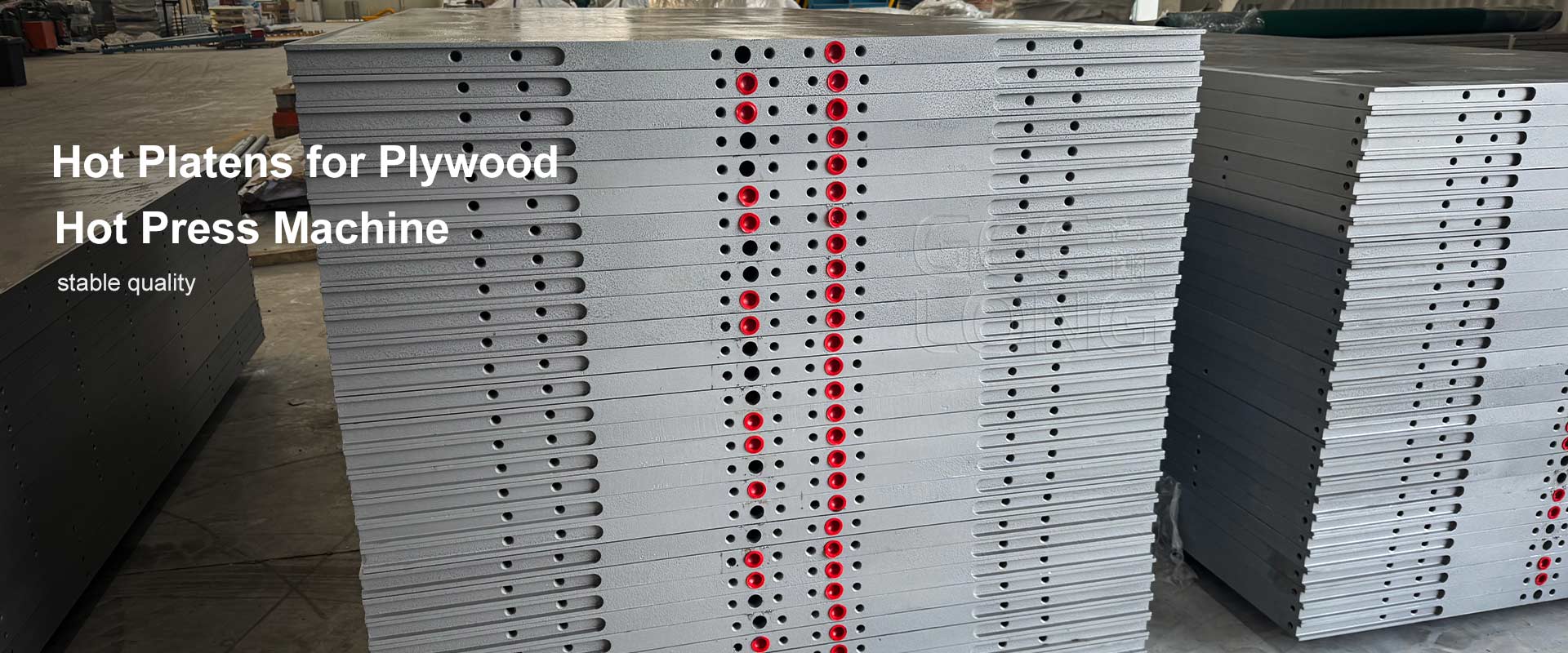 hot platens for hot press machine