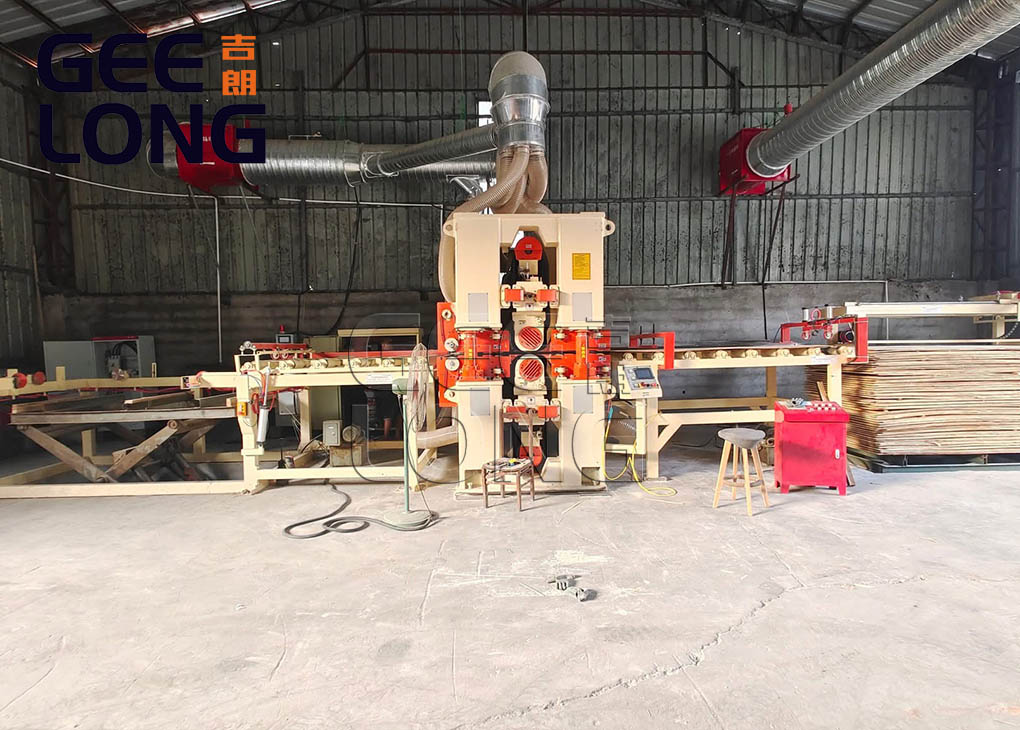 Máquina lijadora de calibración de madera contrachapada de doble cara de alta resistencia de China GEELONG