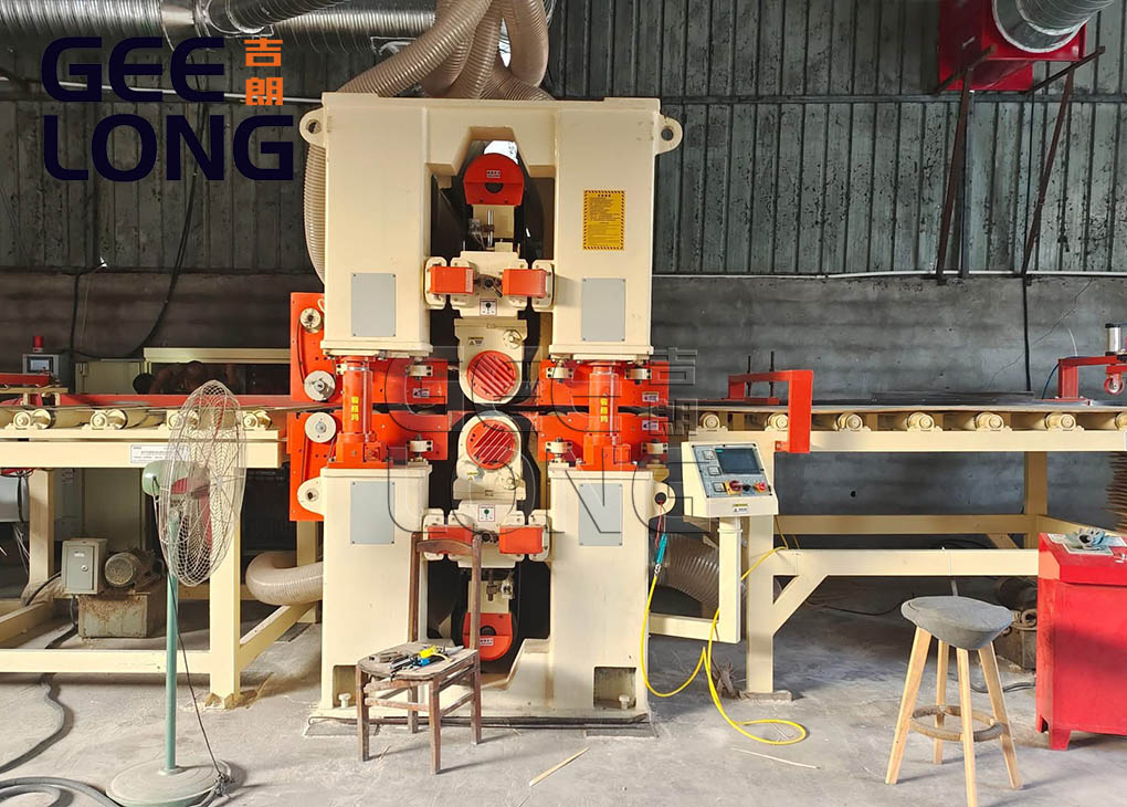 Máquina lijadora de calibración de madera contrachapada de doble cara de alta resistencia de China GEELONG