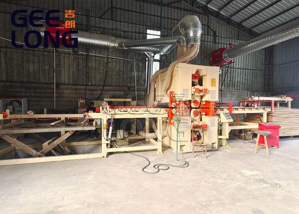 Máquina lijadora de calibración de madera contrachapada de doble cara de alta resistencia de China GEELONG