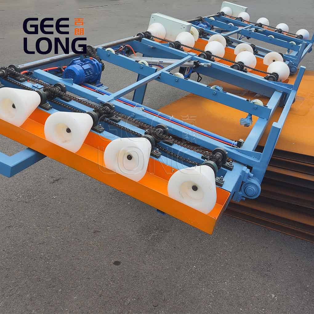 Máquina volteadora de tableros de madera contrachapada encolados de 9 pies