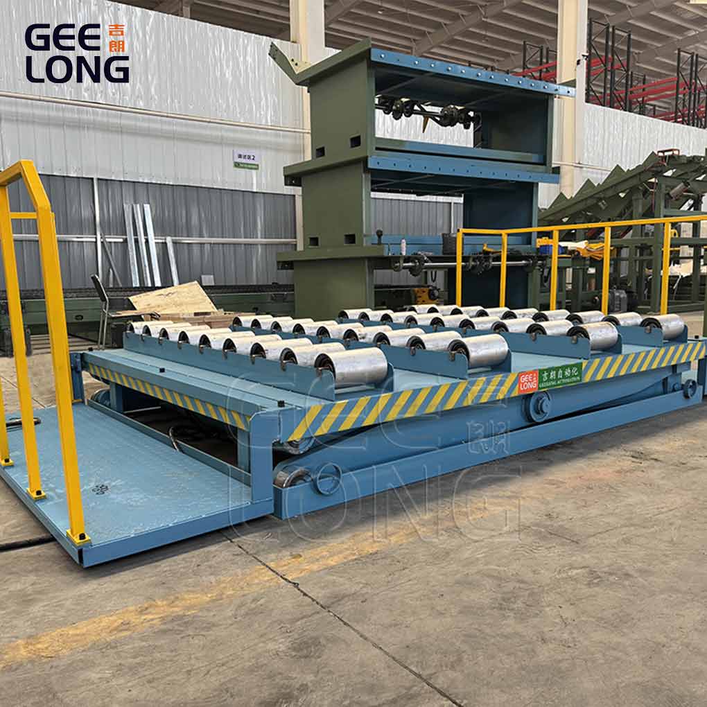 Máquina elevadora de tableros de alta resistencia de 1800X2800MM con rodillo sin motor
