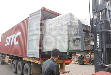 La maquinaria de Geelong exportó línea de pavimentación de chapa de 24 metros de alta calidad