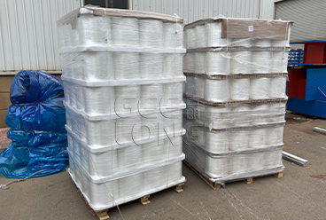 GEELONG exporta hilo de cola de máquina compostadora de chapa