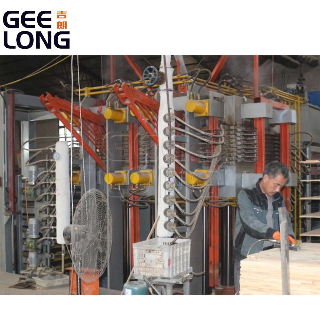 Línea de producción de tableros de bloques