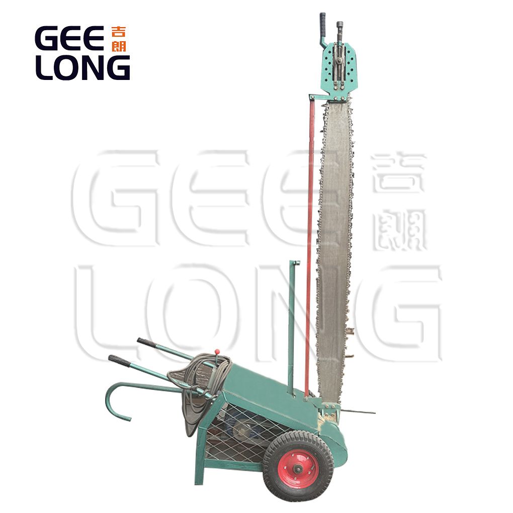 Cortador de cadena de troncos de madera