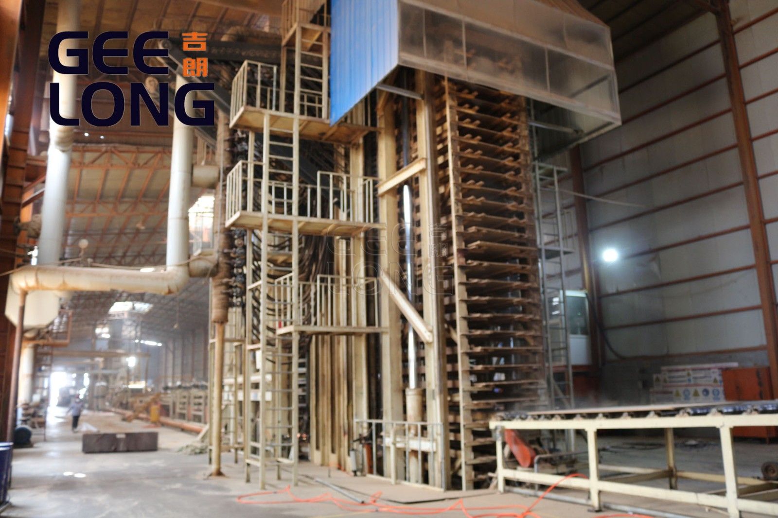 Línea de producción de MDF