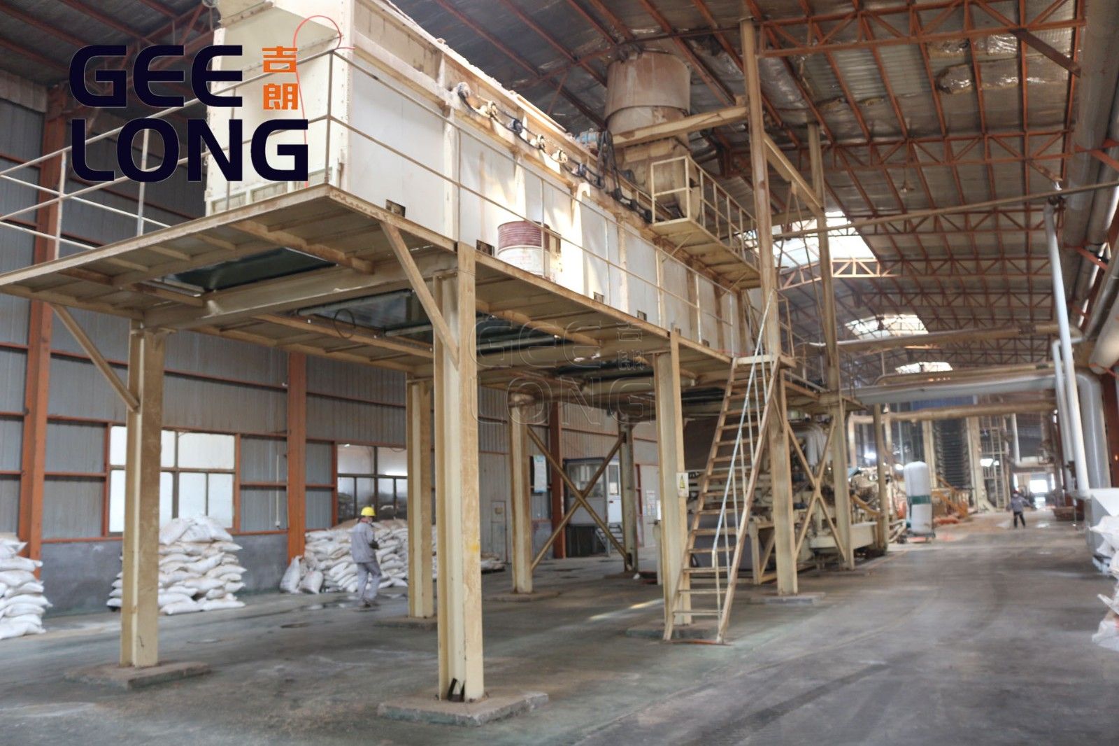 Línea de producción de MDF