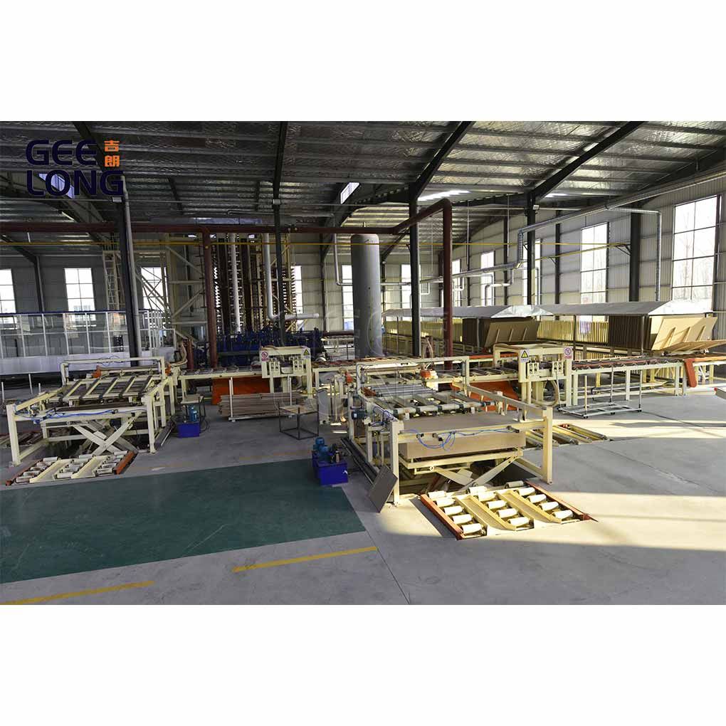 Línea de producción de OSB