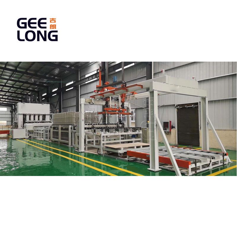 Máquina de prensado en caliente de laminado de melamina de ciclo corto de China Máquina de prensado en caliente de laminado de melamina de ciclo corto de China